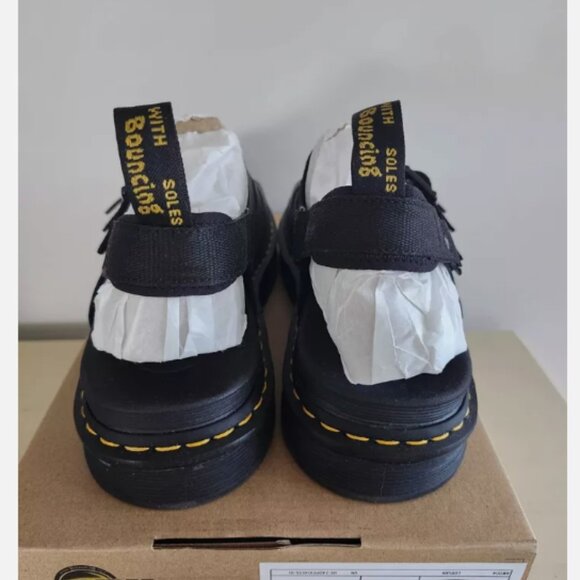 Dr. Martens Soloman Black Sandals Hydro Air Wair Bouncing Soles Men\'s Size 13 main image 7